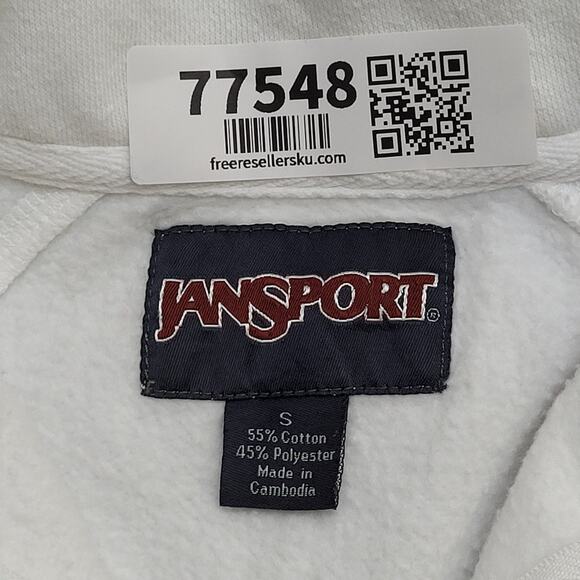 Jansport LSU-Tiger Fleece Sweater Womens Small 18x23 White - Picture 6 of 15